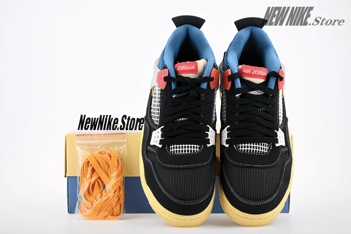 Air Jordan 4 Retro Union Off Noir Reps 08