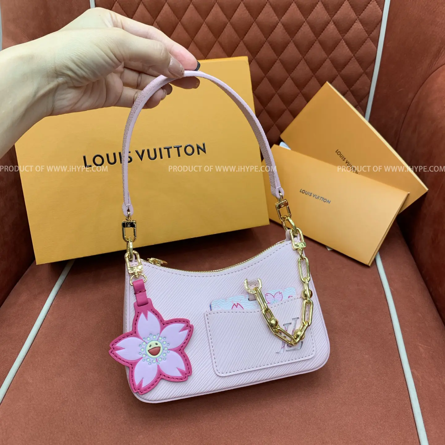 Best Louis Vuitton LV x TM Marellini M13101 19 x 13.5 x 6.5CM Replica