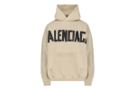 Balenciaga Men's Natural Cotton Sweatshirt