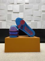 LV Trainer purple-blue Rhinestones (9)